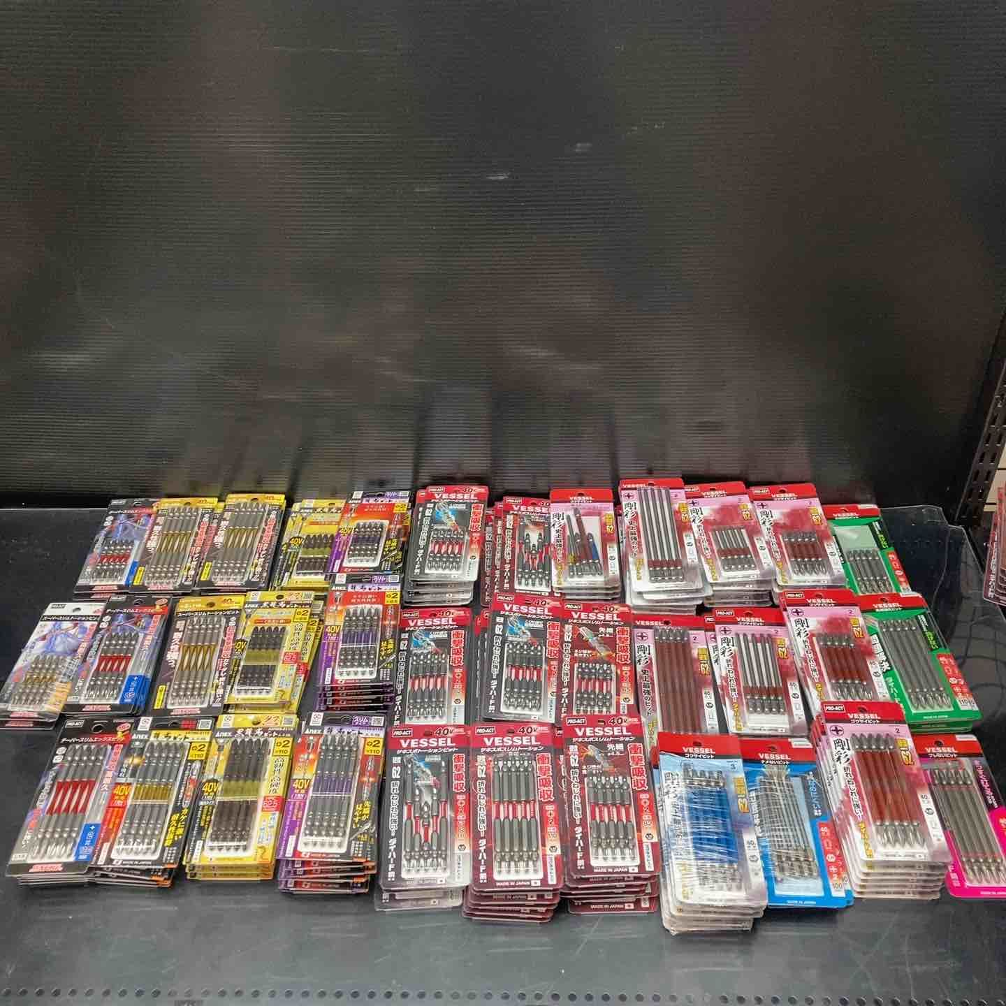 【未使用品】ビット5本入り×150個まとめ売り！ANEX アネックス 龍靭 VESSEL ベッセル サキスボ等♪ +インパクト用【川越店】