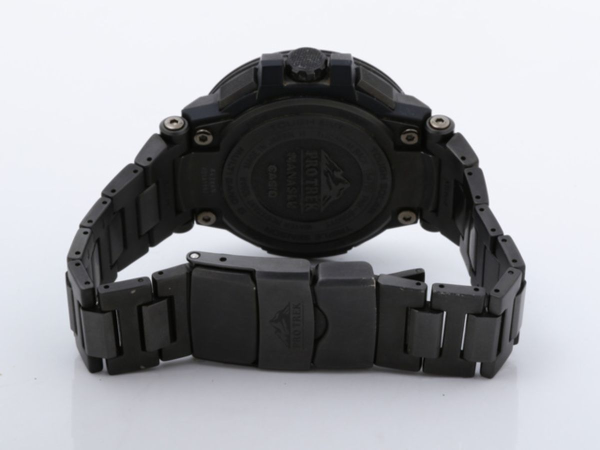 中古】 【並品】 カシオ プロトレック マナスル ブラック PRX-8000YT 