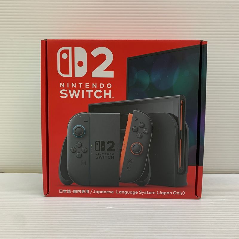 【未使用品】 Nintendo 任天堂 ニンテンドー Switch 2 スイッチ２ 日本語 国内専用 【035-260611-hu-02-min】