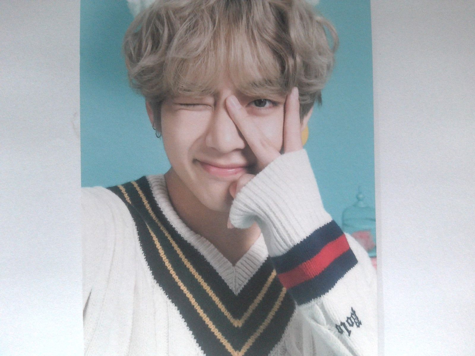 BTS V トレカ Happy Ever After バインダー 付属ミニフォトカード