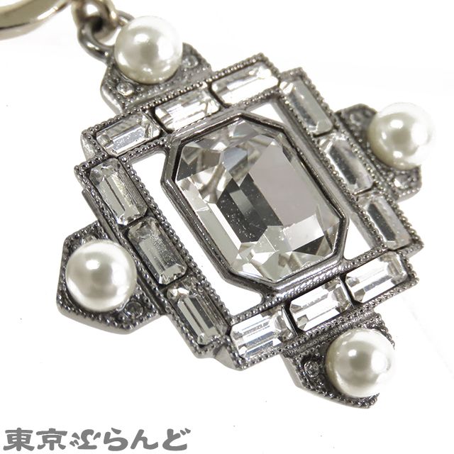 シャネル CHANEL ココマーク ビジュー ゴールドxシルバー フェイク