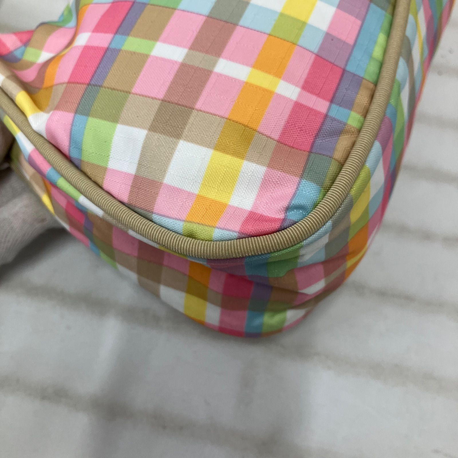 4532 LeSportsac レスポートサック ショルダーバッグ ベージュ 