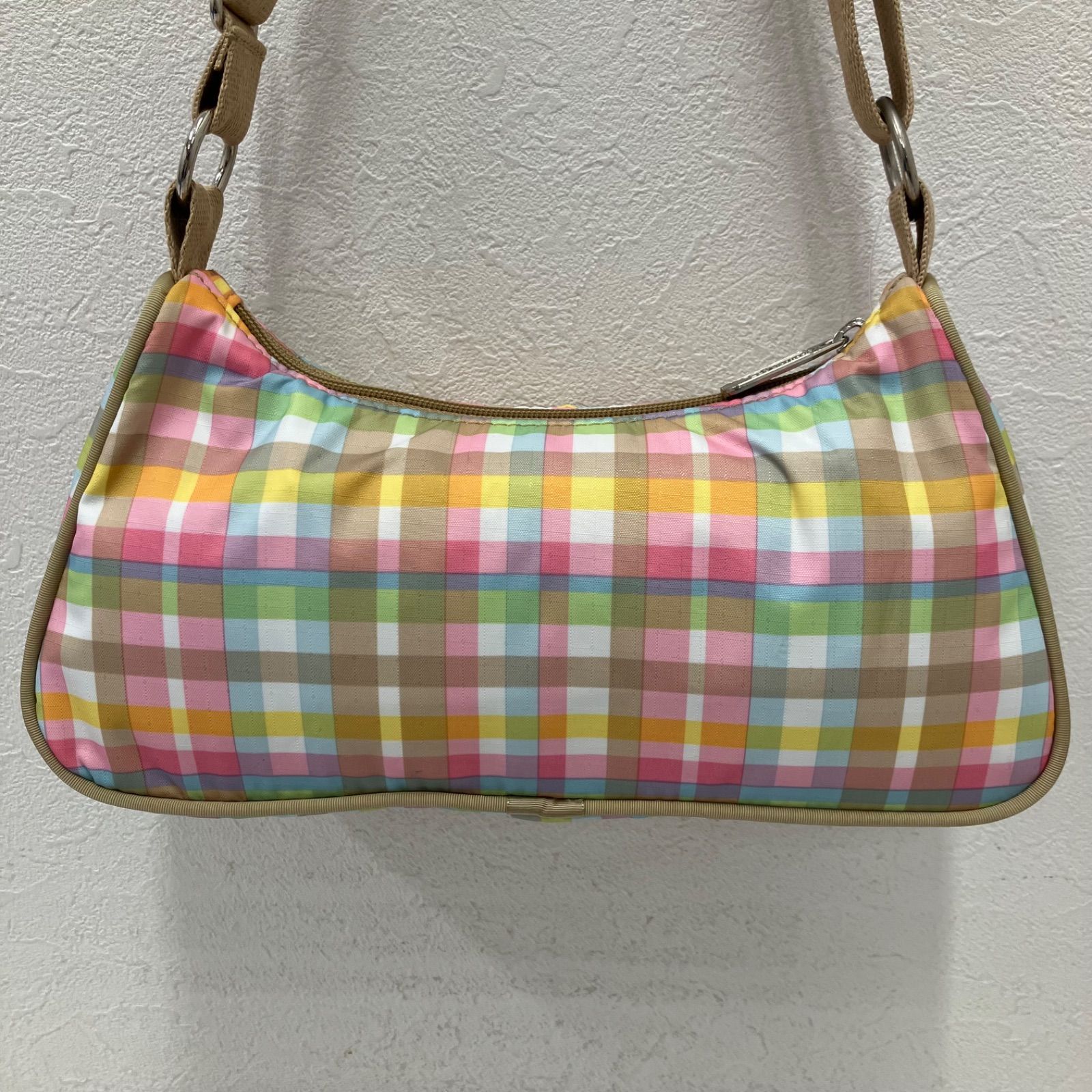 4532 LeSportsac レスポートサック ショルダーバッグ ベージュ 