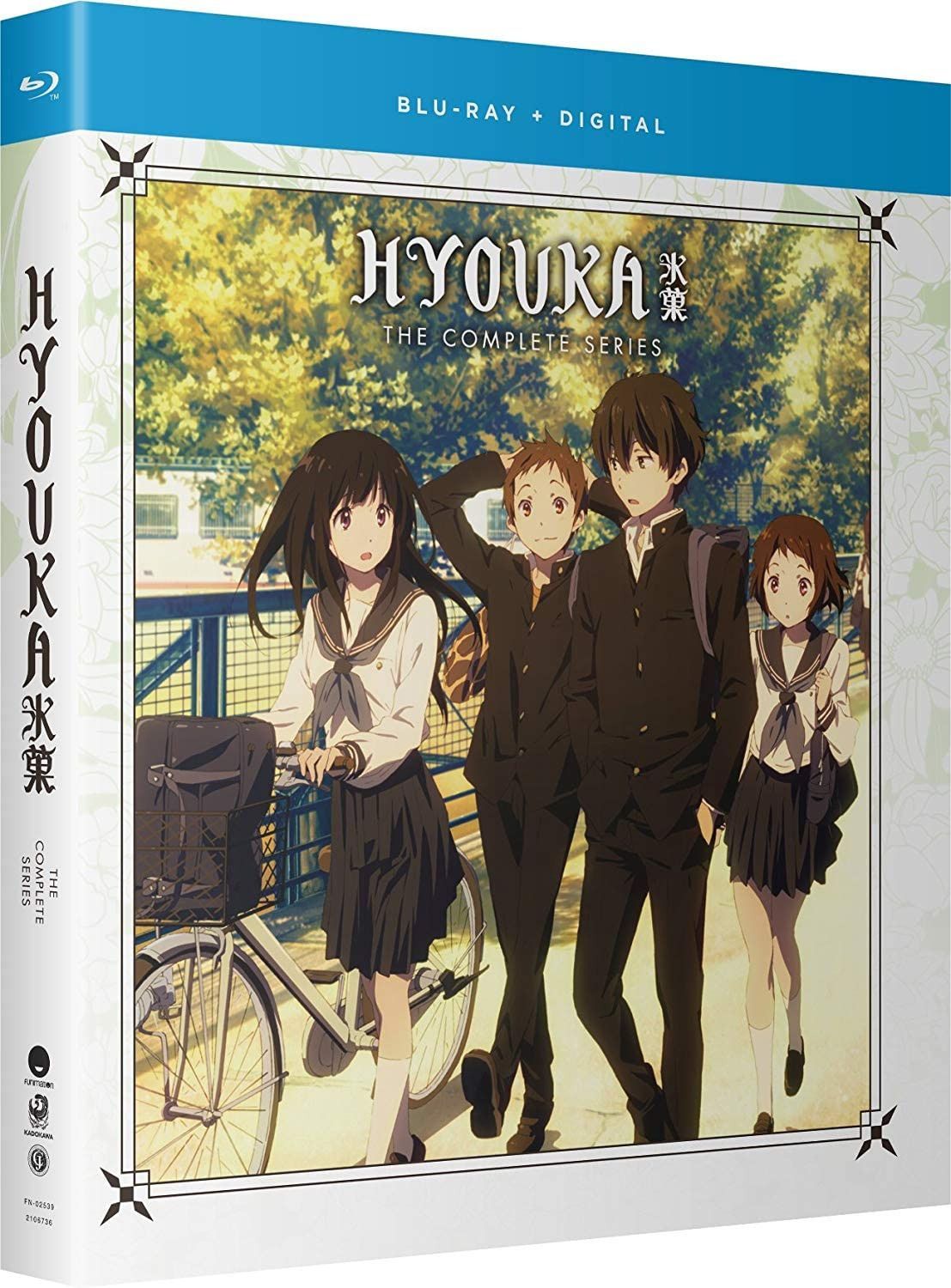 HYOUKA Complete Series Blu-Ray(氷菓 ひょうか　全22話+OVA1話)