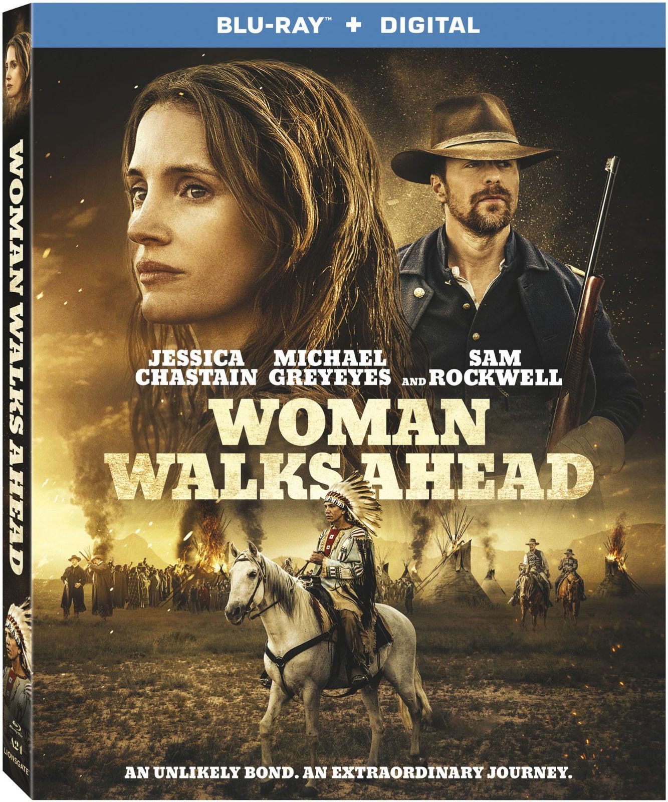 Woman Walks Ahead [Blu-ray]