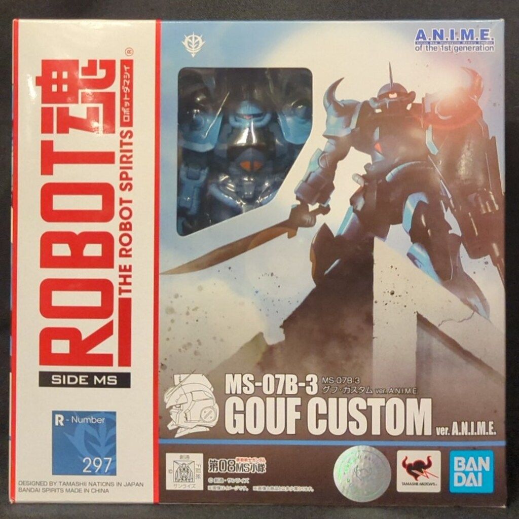 BANDAISPIRITS ROBOT魂<SIDE MS> 機動戦士ガンダム 第08MS小隊 MS-07B-3 グフ・カスタム ver. A.N.I.M.E. 297