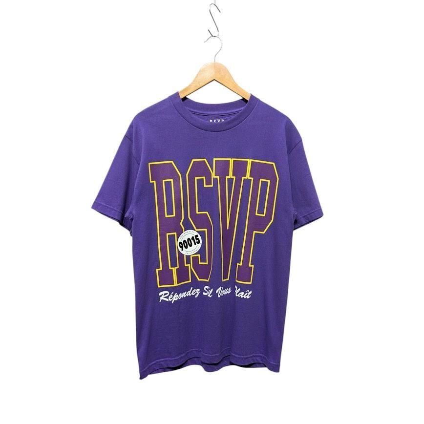 RSVP GALLERY LA ZIP CODE T Tシャツ パープル系 コットン サイズM