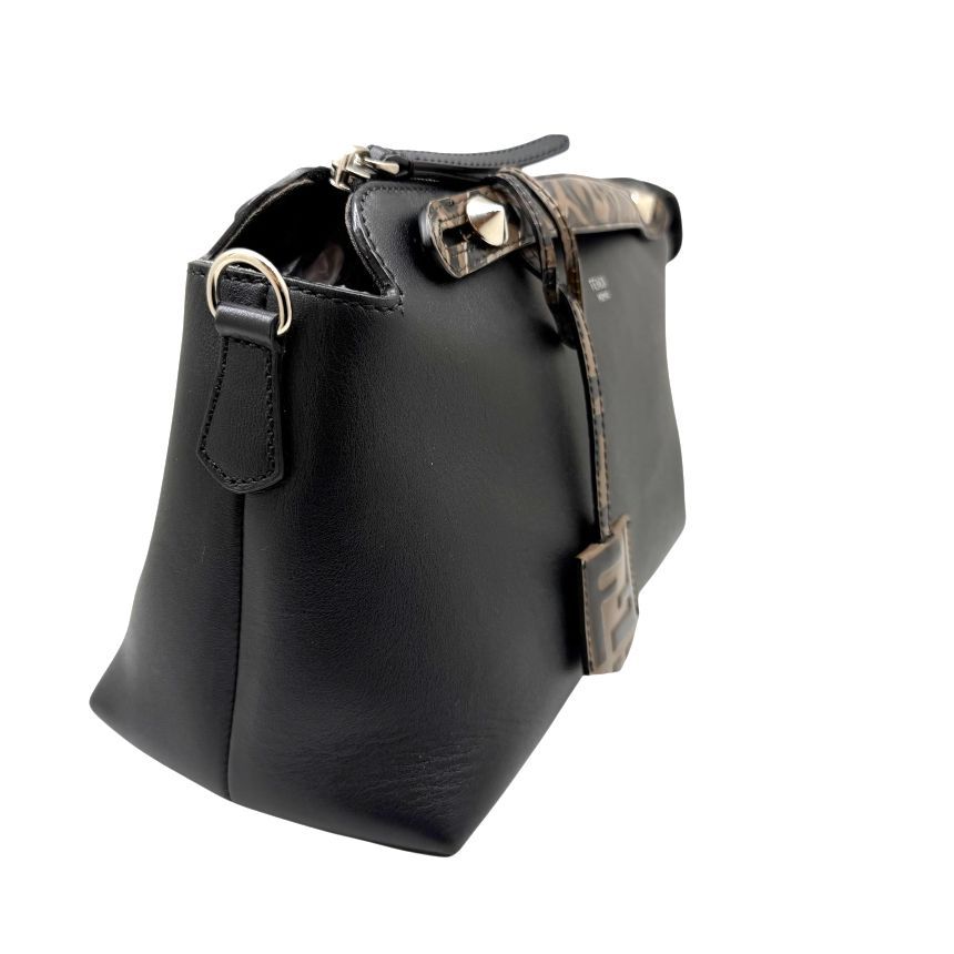 中古】FENDI フェンディ バイザウェイ ミディアム レザー ブラック