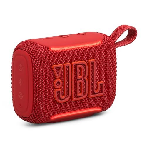 JBL GO5 Bluetoothスピーカー USB C充電/IP68防塵防水/ロスレス再生/アンビエントエッジライト/AirTouch/ステレオペアリング/小型/アプリ対応/Auracast対応/パッシブラジエーター搭載/ポータブル/レッド 3de06db2