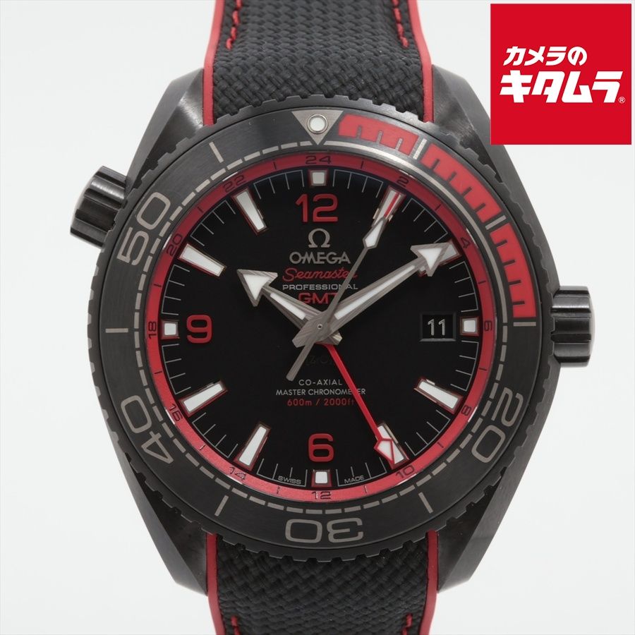 【中古】 【良品】 オメガ(OMEGA) シーマスター プラネットオーシャン ブラック 215.92.46.22.01.003 セラミック