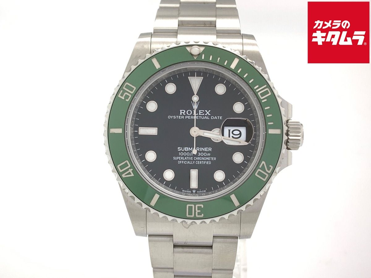 【中古】 【新品同様】 ロレックス(ROLEX) サブマリーナー デイト ブラック 126610LV ステンレス グリーンベゼル