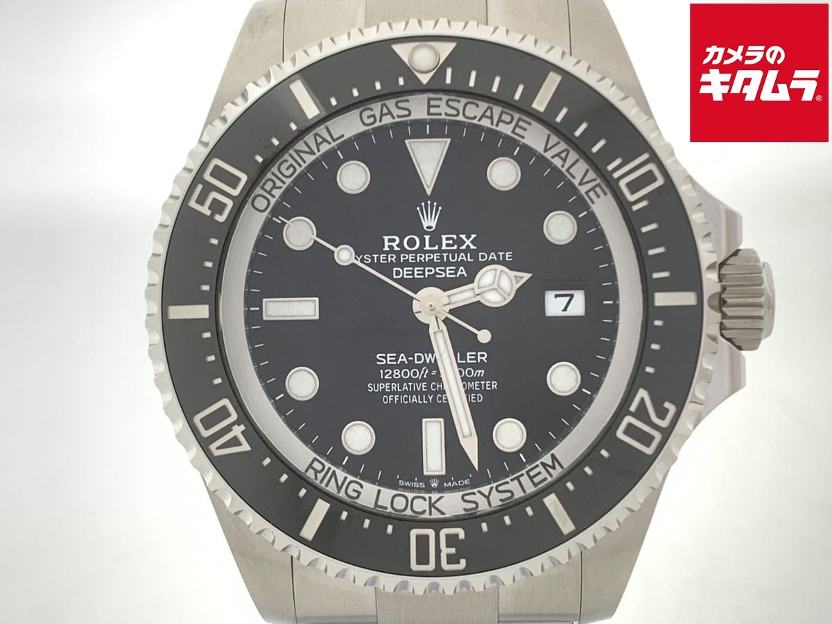 【中古】 【美品】 ロレックス(ROLEX) シードゥエラー ディープシー ブラック 136660 ステンレス