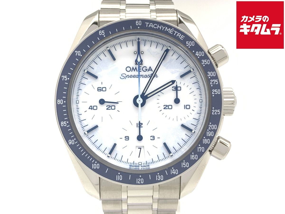 【中古】 【新品同様】 オメガ(OMEGA) スピードマスター ホワイト 522.30.38.50.04.001 ステンレススティール 2026年ミラノオリンピック