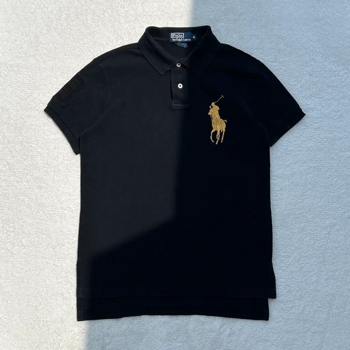 ポロラルフローレン GOLD ビックポニー 半袖 カラーTシャツ