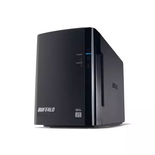 【中古】PCハード バッファロー 外付けHDD USB3.0接続 ミラーリング対応 2TB [HD-WL2TU3R1J]
