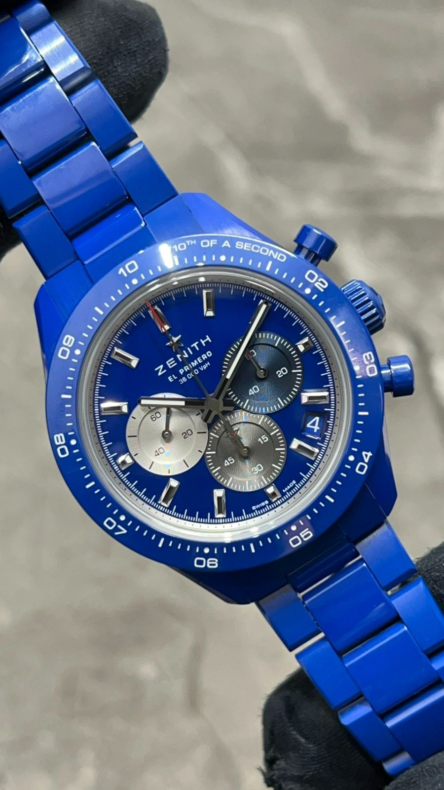 160本限定 ZENITH ゼニス クロノマスタースポーツ 160th エディション 2026年5月印 未使用品 49.3102.3600/51.M3100