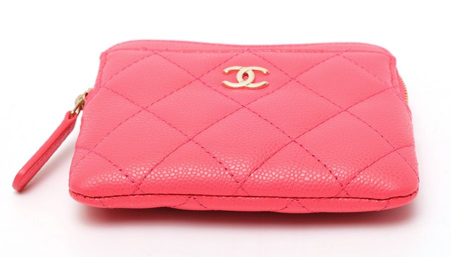 シャネル / CHANEL マトラッセ コイン カードケース / フラグメント 
