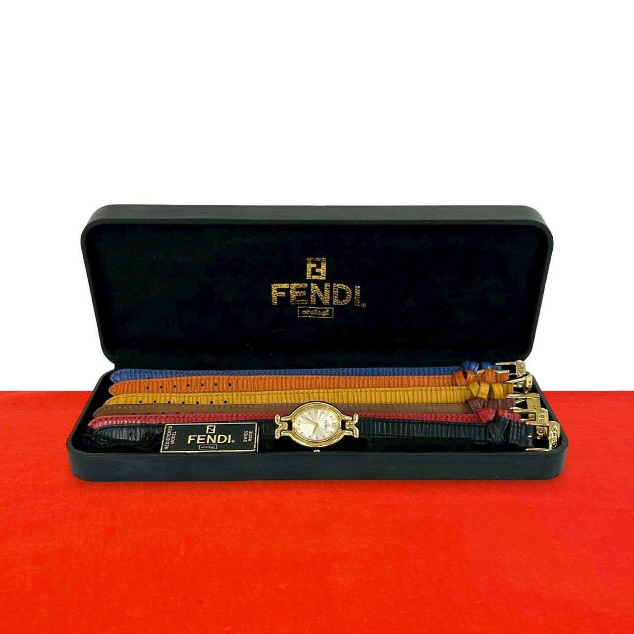 稼働品 極 美品 ケース付き FENDI フェンディ 640L カメレオン