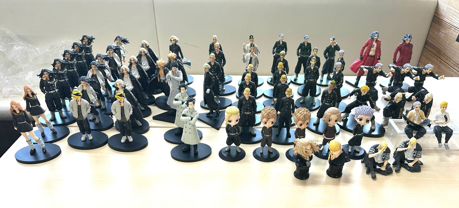 現状品 東京リベンジャーズ フィギュア 65体 まとめセット Luminasta Q posket ちょこのせプレミアムフィギュア 他 6/11