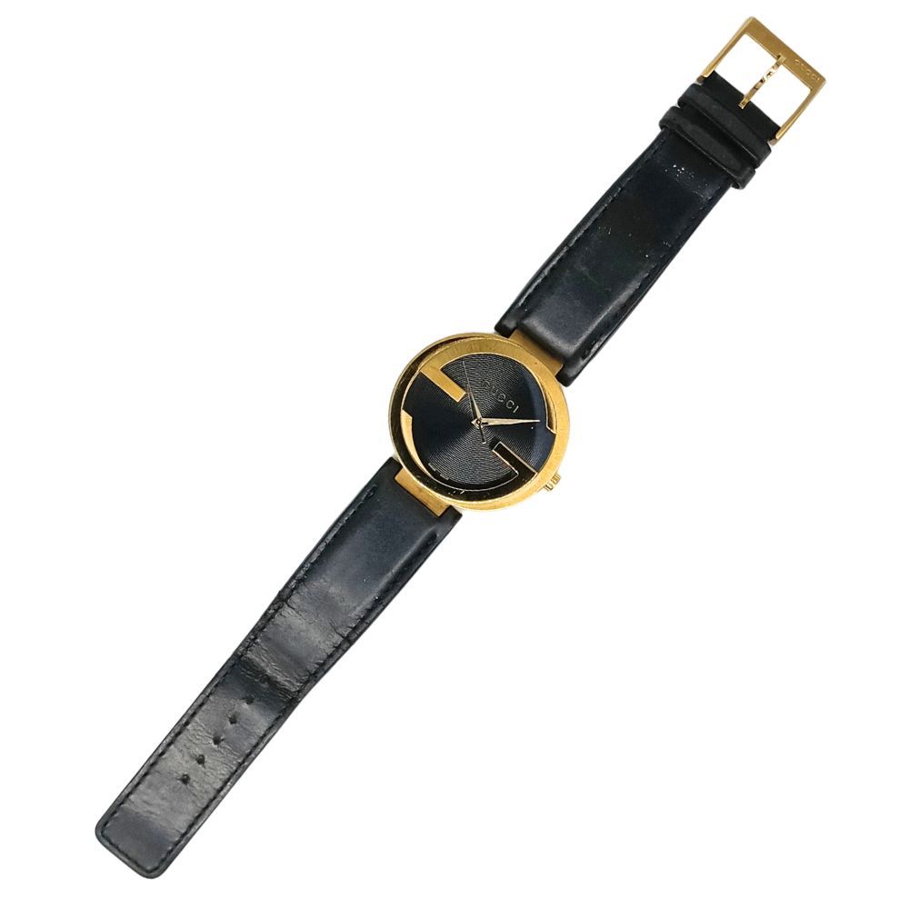 GUCCI グッチ 133.2 インターロッキング クォーツ メンズ 腕時計 正規 