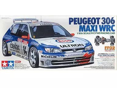 【中古】ラジコン 1/10 電動RC F.F.レーシングカー プジョー306マキシWRC 組み立てキット [58224]