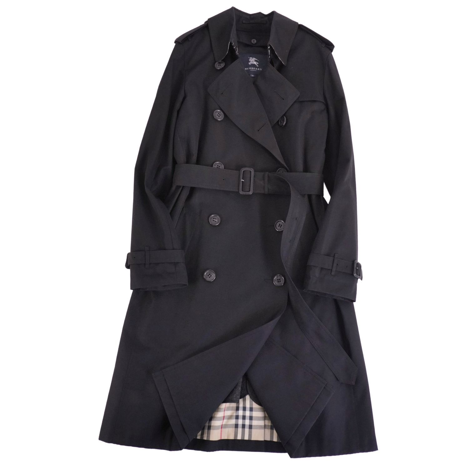 極美品 バーバリー ロンドン BURBERRY LONDON コート トレンチコ