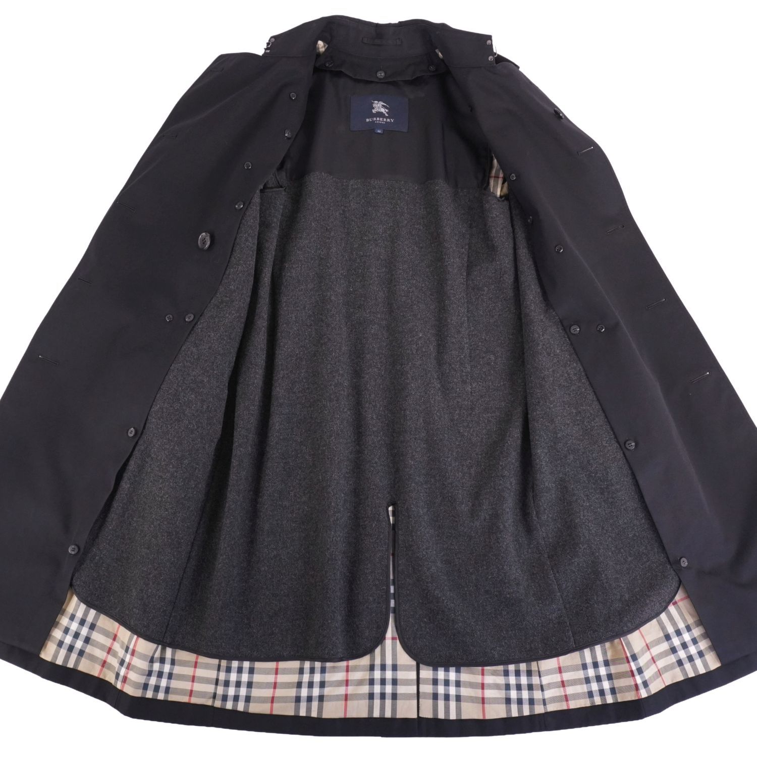 極美品 バーバリー ロンドン BURBERRY LONDON コート トレンチコ 