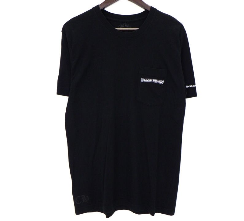 クロムハーツ CHROME HEARTS 【 CH T SHRT 】 スクロールラベル バック