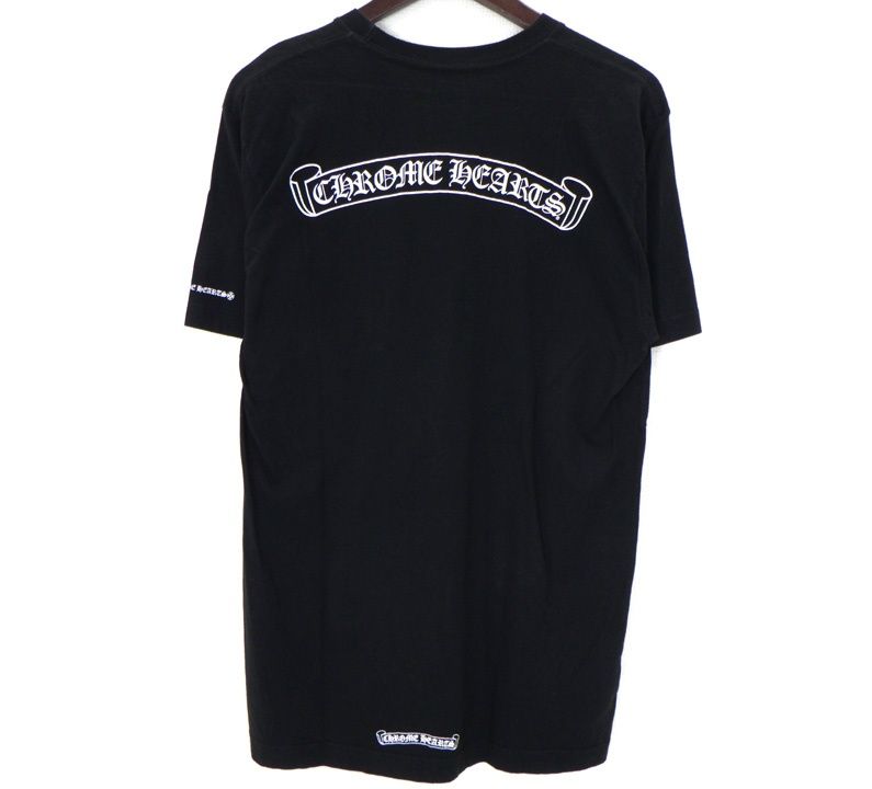 CHROME HEARTS バックプリント Tシャツ 2T クロムハーツ CHROME HEARTS 【 CH T SHRT 】 スクロールラベル バック