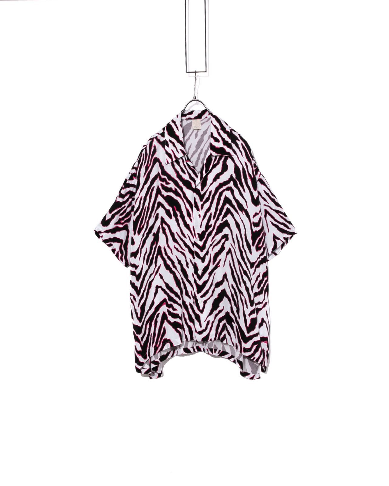 iroquois イロコイ CRAZY ZEBRA SH クレイジーゼブラシャツ 380116_iD260529-036