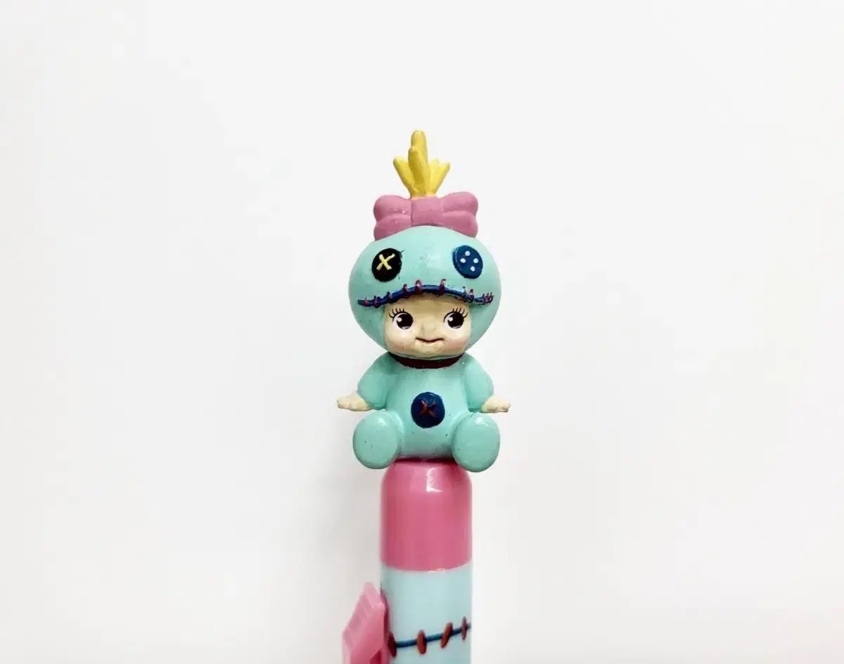 キューピーxスクラムプ マスコット ボールペン リロ＆スティッチ Kewpie