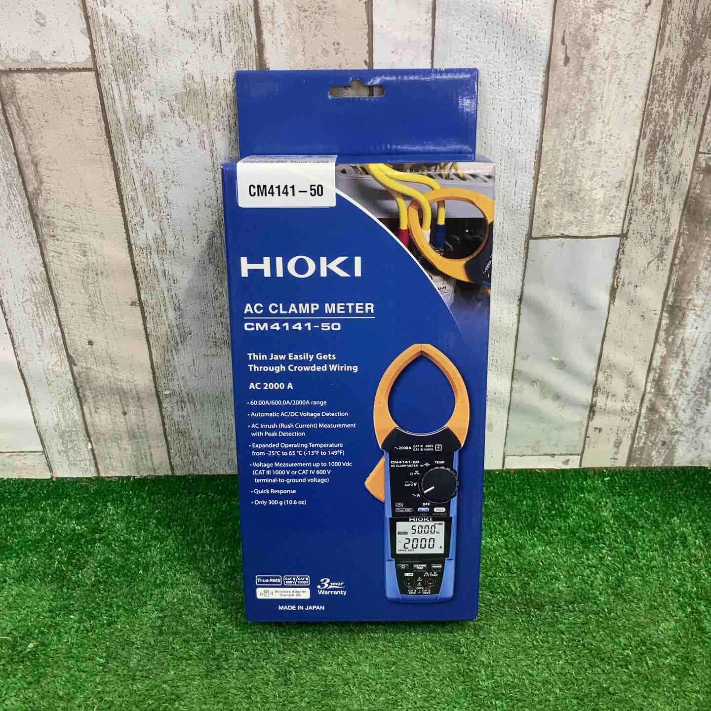 HIOKI ACクランプメータ CM4141-50【町田店】