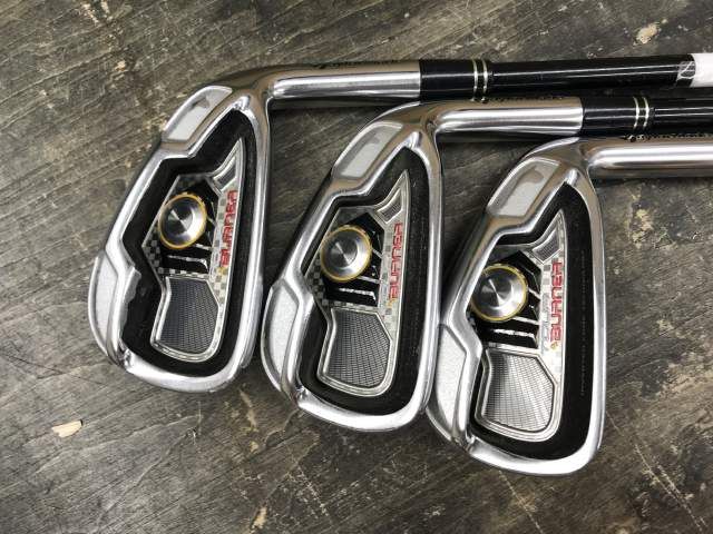 狭山□【中古】 アイアンセット テーラーメイド TOUR BURNER REAX
