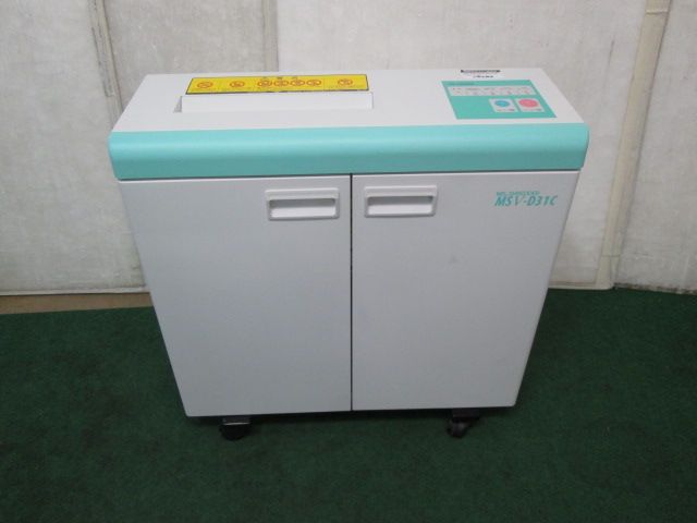 明光商会 MSシュレッダー MSV-D31C キャスター付(0609CH)7CY-13S