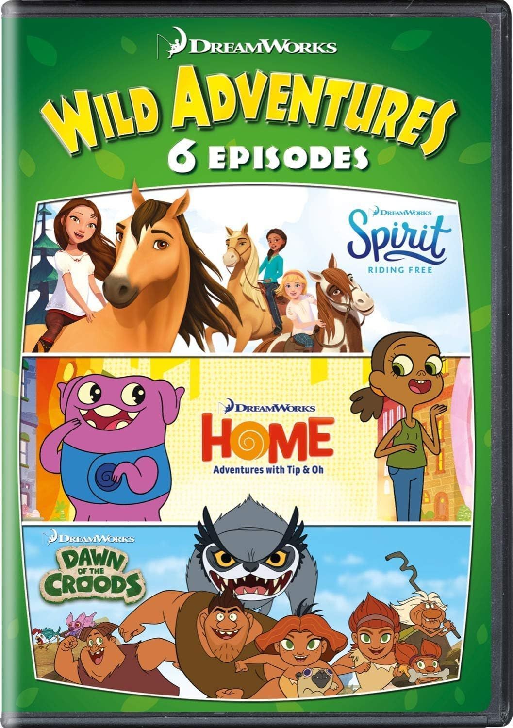 Dreamworks 6 Wild Adventures [DVD]