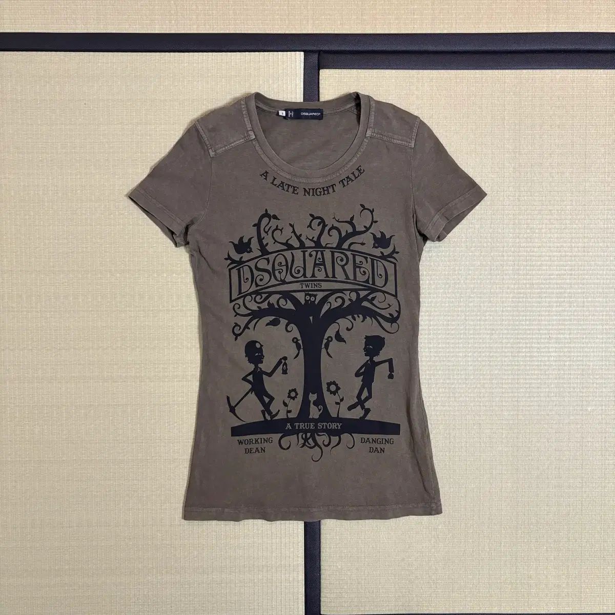 DSQUARED2 ディスクエアード2 ディン・ダン グラフィック 半袖 Tシャツ
