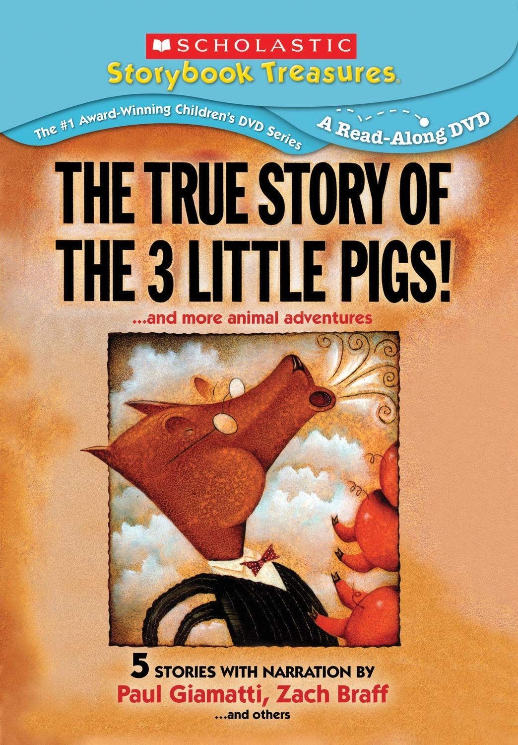 The True Story Of The Three Little Pigs! And More Animal Adventures [DVD]