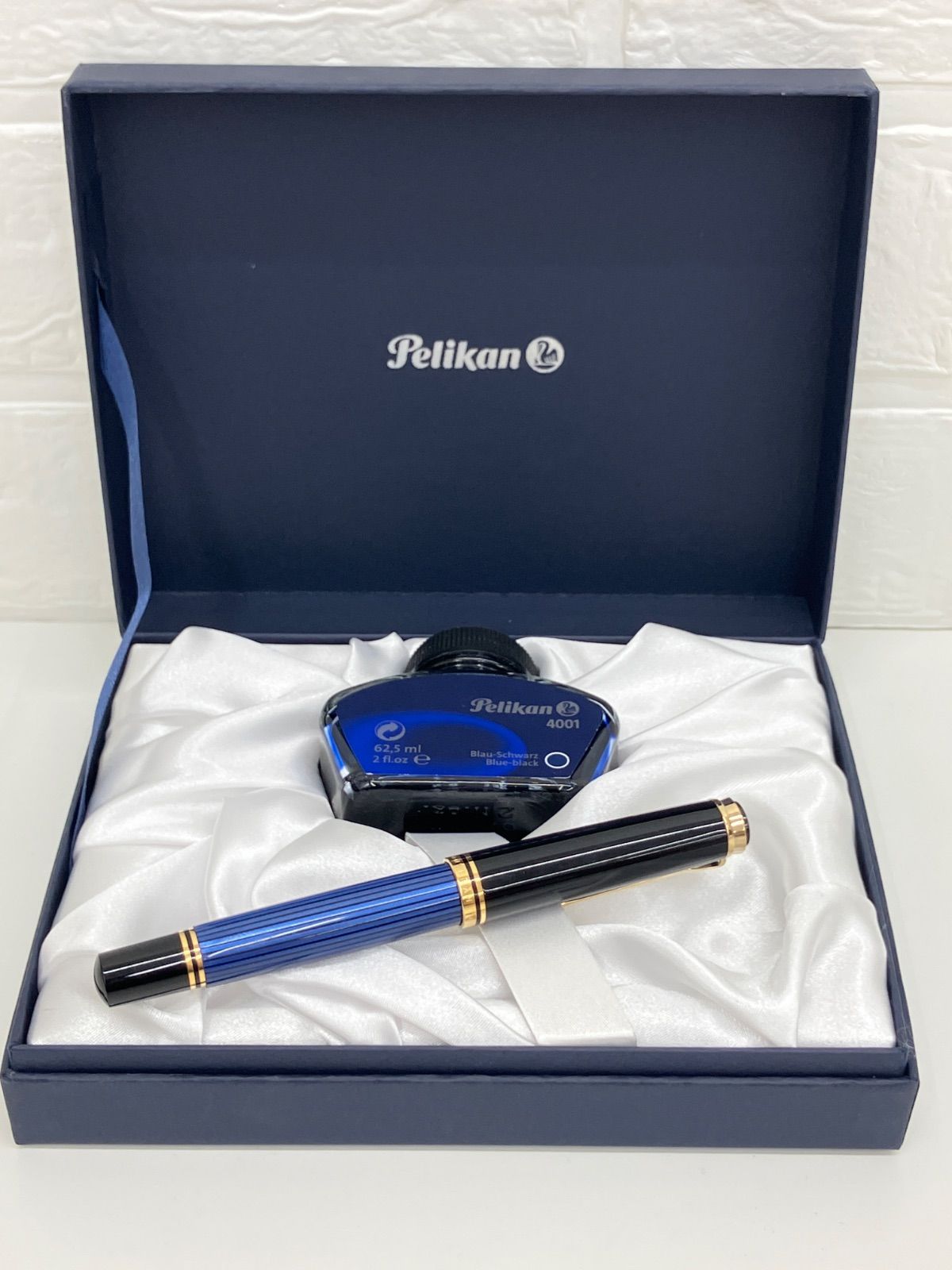PELIKAN GERMANY 万年筆 ペリカン ペン先 18C-750 ブラック ブルー No.6113