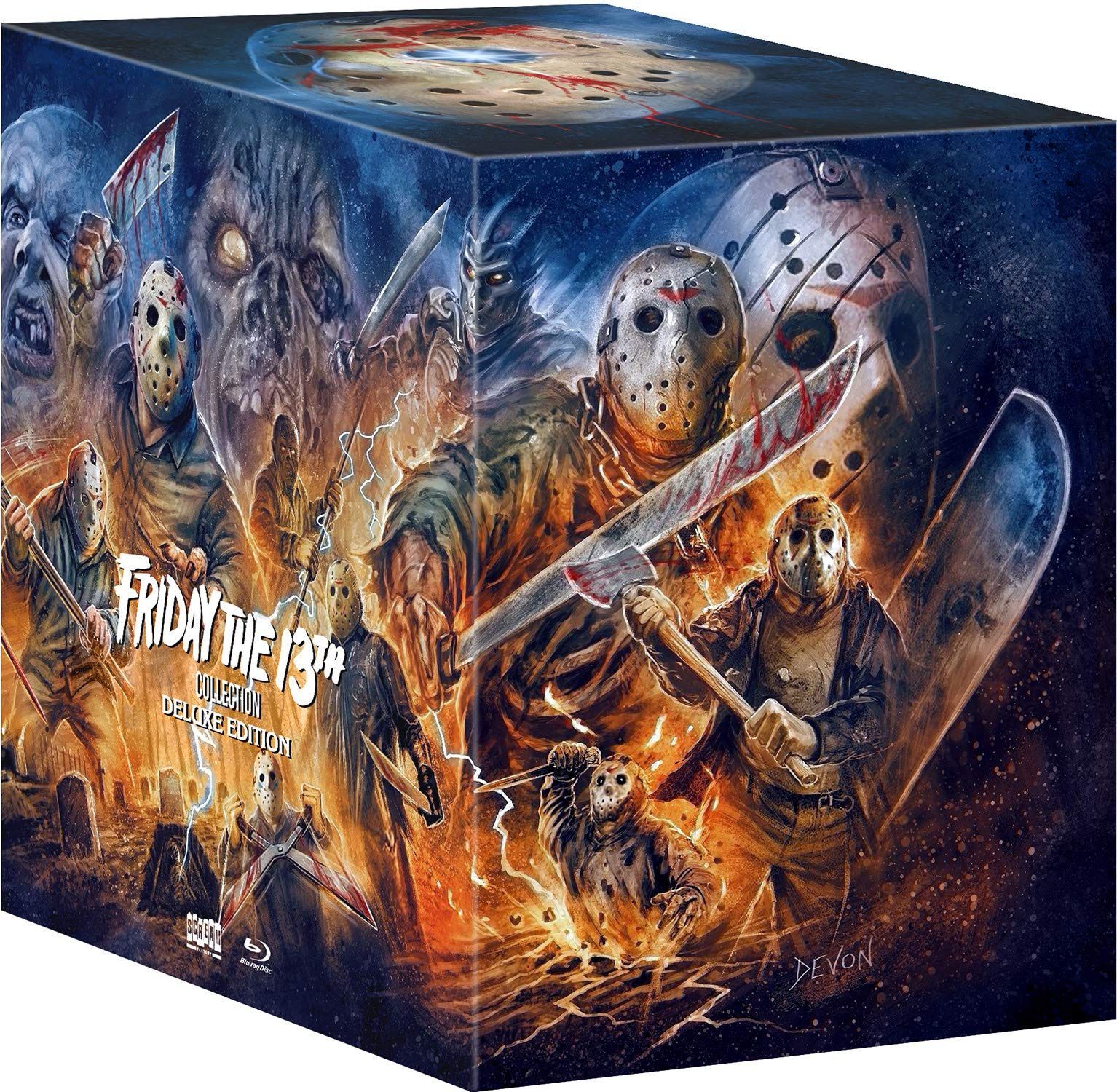 Friday the 13th Collection (Deluxe Edition) [Blu-ray]