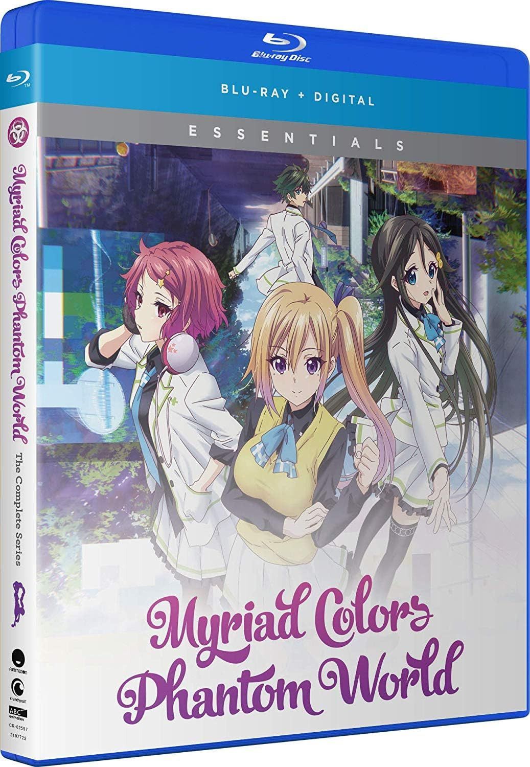 Myriad Colors Phantom World Essentials Blu-Ray(無彩限のファントム・ワールド　全13話+OVA) 8,998円