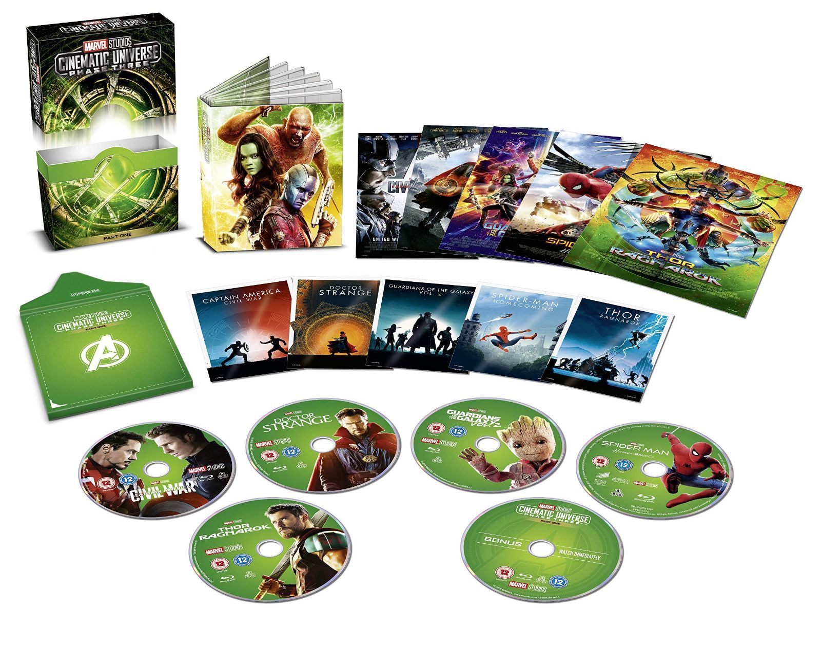 Marvel Studios Cinematic Collection Phase 3 [Blu-ray]