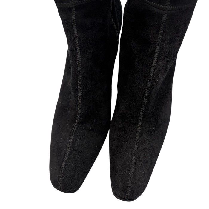 PRADA プラダ スエード ロングブーツ 37 (約24.0cm) ブランド おしゃれ