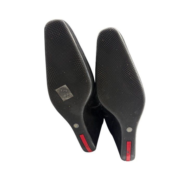 PRADA プラダ スエード ロングブーツ 37 (約24.0cm) ブランド おしゃれ
