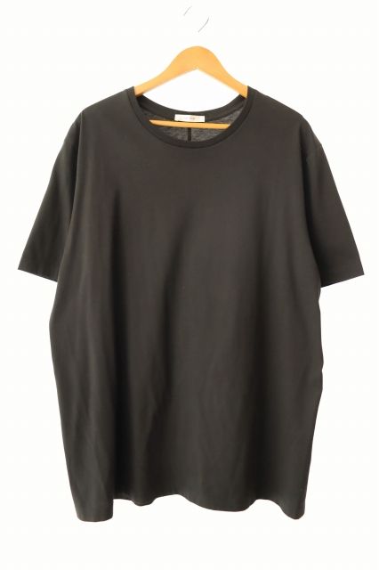 ザロウ THE ROW BELFAST TOP ベルファスト トップ クルーネック 半袖 Tシャツ XXL 黒 ブラック ブランド古着ベクトル 中古 260611
