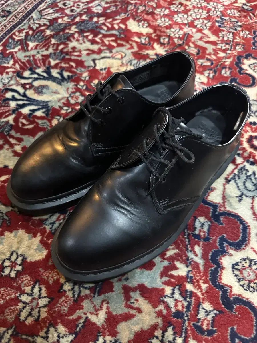 DR. MARTENS ドクターマーチン 3ホール ウール モノ THE B ドビ ダービーシューズ 280