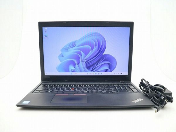 Lenovo ThinkPad L580 Core i3-8130U 2.2GHz 8GB 256GB(SSD) 15.6インチ非光沢TN FWXGA 1366x768 Windows11 Pro 64bit 中古