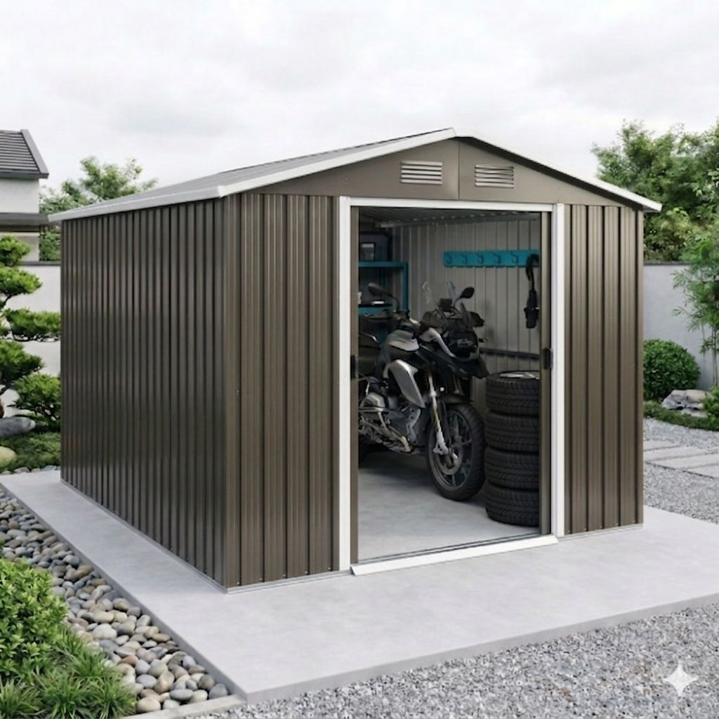11700円OFF・限定価格】超大型屋外物置 幅236×奥行303×高さ190cm