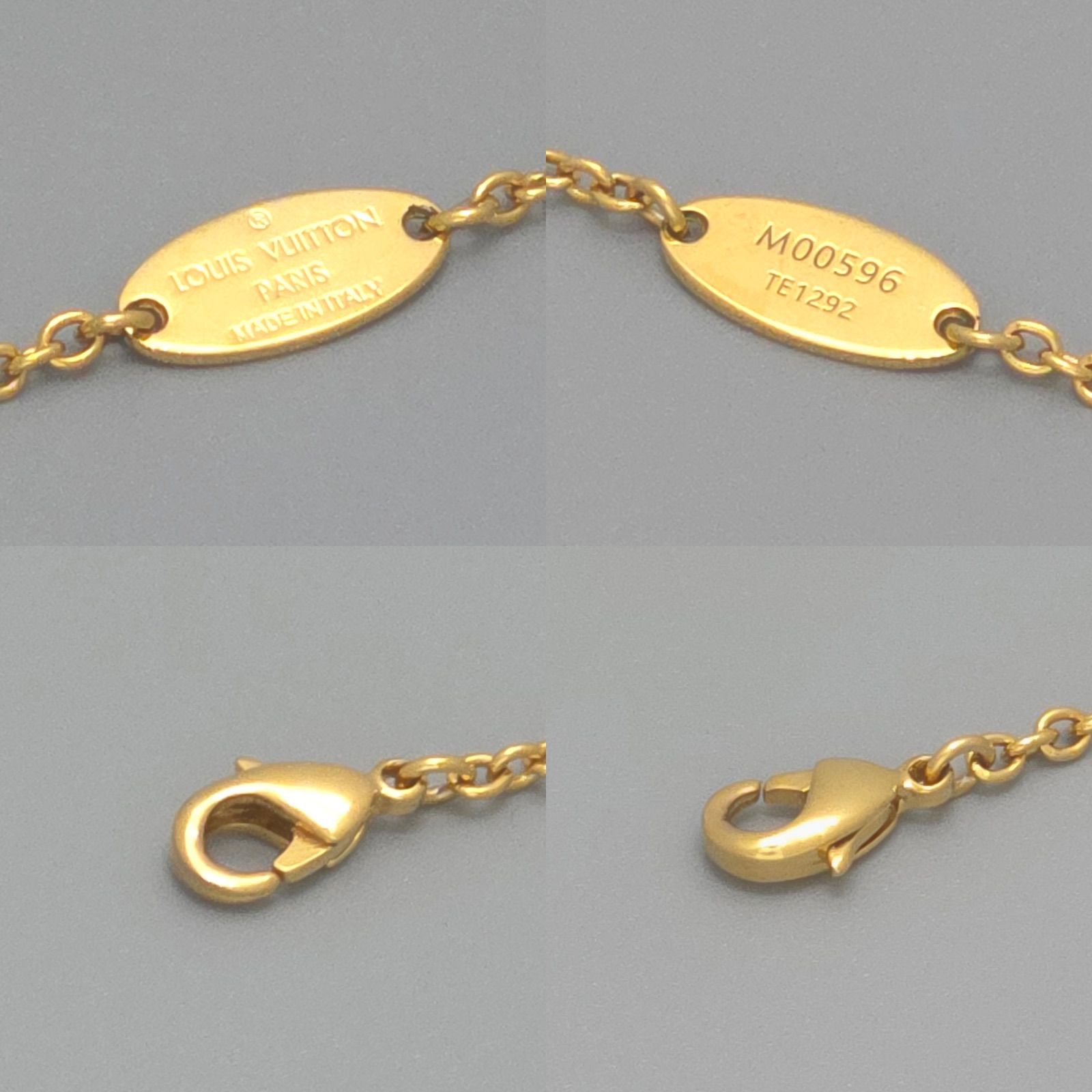 LOUIS VUITTON ルイヴィトン M00596 ネックレス・LV アイコニック 首