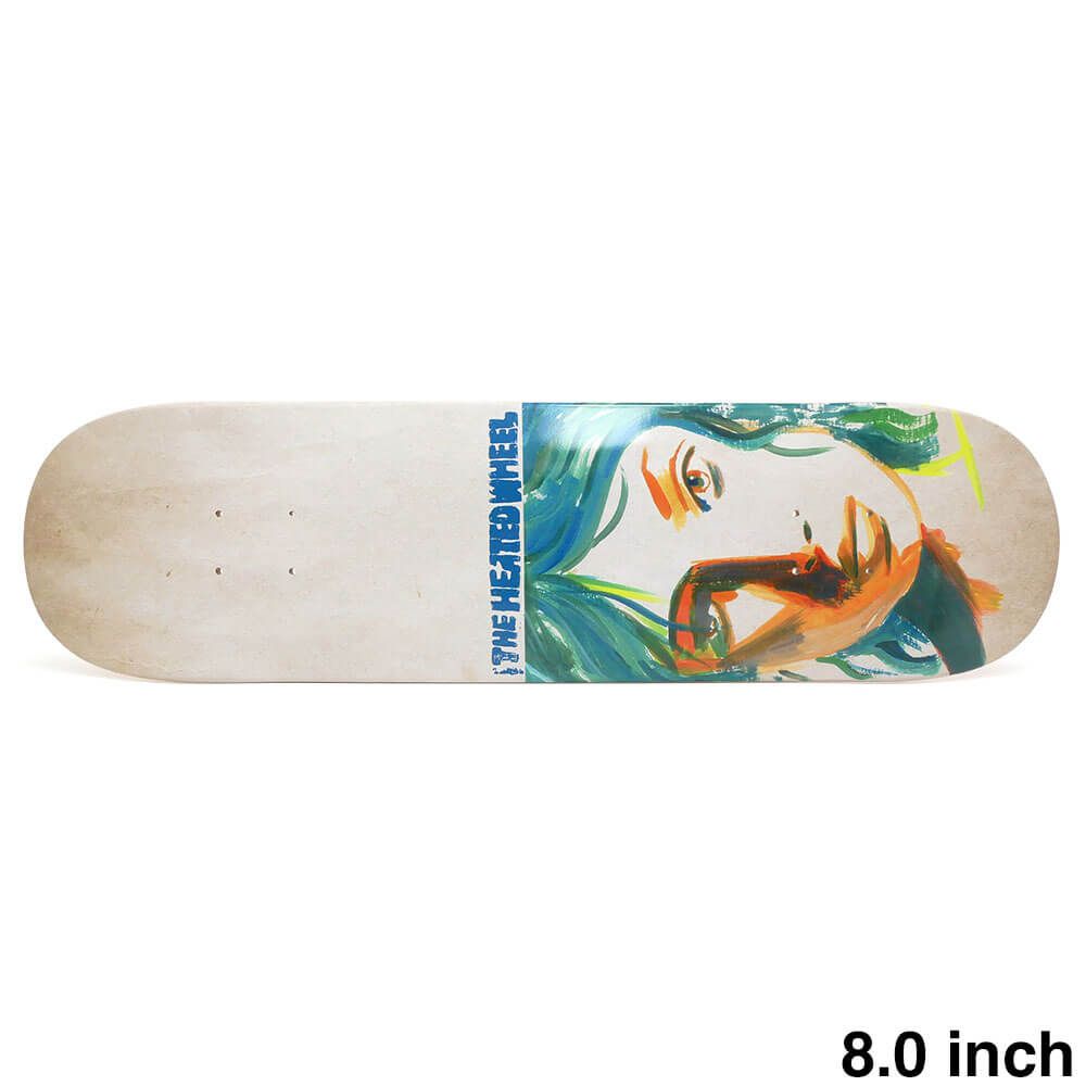 HEATED WHEEL DECK ヒーテッドウィール デッキ TEAM JACKLYN 8.0 スケートボード スケボー