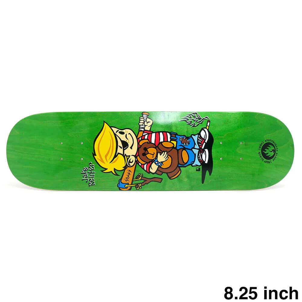 BLACK LABEL DECK ブラックレーベル デッキ JAKE REUTER SONNY GREEN STAIN 8.25　スケートボード スケボー